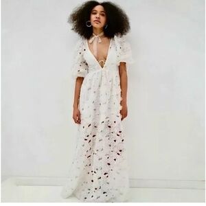 For Love & Lemons Serena Maxi Dress/ size M
